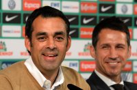Fussball, 1. Bundesliga Saison 2013/2014: SV Werder Bremen stellt Robin Dutt als neuen Trainer vor