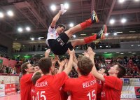 Volleyball 1. Bundesliga  Saison 15/16:  TV Rottenburg - VfB Friedrichshafen