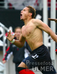 Fussball 2. Bundesliga: Frankfurt - Reutlingen, Jubel