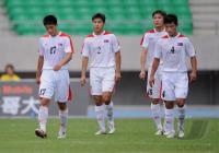 FUSSBALL INTERNATIONAL:  DPR Korea  enttaeuscht