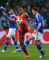 Fussball Champions League Achtelfinale 12/13: FC Schalke 04 - Galatasaray Istanbul