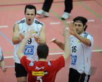 Volleyball  1. Bundesliga  09/10:  ENBW TV Rottenburg - VfB Friedrichshafen