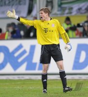 Fussball 1. Bundesliga  Saison 2010/2011: VfL Wolfsburg - FC Bayern Muenchen