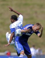 Fussball Testspiel FC Schalke 04 - Victoria Nationalelf