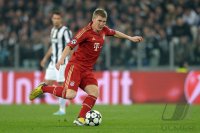 FUSSBALL INTERNATIONAL CHL VIERTELFINALE 12/13: Juventus Turin - FC Bayern Muenchen
