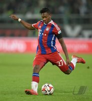 Fussball, 1. Bundesliga  Saison 2014/2015: VfL Wolfsburg - FC Bayern Muenchen