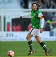 FUSSBALL, 1. BUNDESLIGA, 25. Spieltag: Bremen, FRINGS Einzelaktion