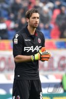 FUSSBALL SERIE A 2015/2016: Torwart Antonio Mirante (FC Bologna)