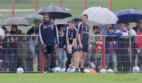 Training beim FC Bayern Muenchen mit reduziertem Team