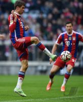 Fussball 1. Bundesliga Saison 14/15: Thomas Mueller (FC Bayern Muenchen)
