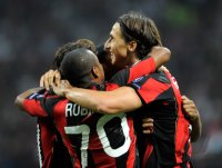 Fussball Champions League  Saison 2010/2011:  Robinho (AC Mailand) , ENTT&acirc;&not;USCHT, ENTTAEUSCHT, ENTTAEUSCHUNG, ENTT&acirc;&not;USCHUNG, FRUST, FRUSTRIERT, PESSIMISTISCH, EMOTION, EMOTIONEN, NEGATIV, NEGATIVE EMOTIONEN, NEGATIVE EMOTION, NACHDENKLICH, ERNST