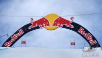 Ski Alpin Kitzbuehel 2015; Abfahrt Training Red Bull Bogen an der Hausbergkante