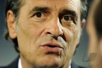 Fussball International EM Qualifikation: Trainer Cesare PRANDELLI (Italien)