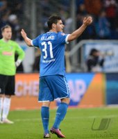 Fussball 1. Bundesliga  2012/2013:  JUBEL Kevin Volland (TSG 1899 Hoffenheim)