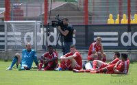 Fussball 1. Bundesliga 2013/2014:  Fototermin beim  FC Bayern Muenchen