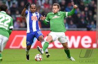 Fussball, 1. Bundesliga  Saison 2014/2015: Werder Bremen - Hertha BSC Berlin