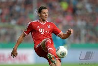 Fussball Saison 2013/2014: DFB Pokal 1. Runde: Daniel van Buyten (FC Bayern Muenchen)
