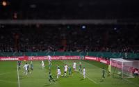 FUSSBALL  DFB Pokal Halbfinale; SV Werder Bremen - FC Augsburg