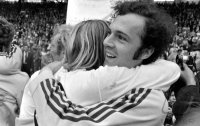 Fussball-EM 1972 Finale: Netzer, Beckenbauer