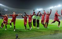 FUSSBALL SERIE A:  ROM JUBEL nach dem Spiel
