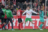 Fussball 1. Bundesliga  Saison 2010/2011:  SC Freiburg - SV Werder Bremen