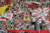 Fussball 1. Bundesliga  Saison 2011/2012:  Fans VfB Stuttgart