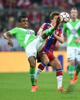 Fussball 1. Bundesliga Saison 14/15: FC Bayern Muenchen - VfL Wolfsburg