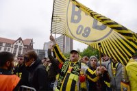 Fussball Champions League Finale 2013:  Borussia Dortmund - FC Bayern Muenchen, PUBLIC VIEWING
