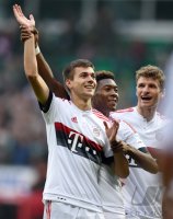 Fussball 1. Bundesliga Saison 15/16: SV Werder Bremen - FC Bayern Muenchen