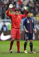FUSSBALL INTERNATIONAL:  Torwart Diego Alves (Brasilien)