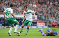 FUSSBALL 1. BUNDESLIGA: Bremen - Schalke