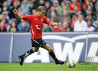 Fussball 1. Bundesliga, Hannover: SCHLAUDRAFF am Ball