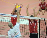 Volleyball 1. Bundesliga   Saison 2012/2013:  TV Rottenburg - Berlin Recycling Volleys