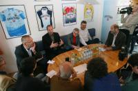 Radsport; Prudhomme besucht Team Gerolsteiner