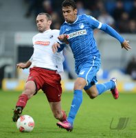 Fussball 1. Bundesliga  2012/2013:  TSG 1899 Hoffenheim - SC Freiburg