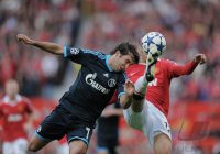 Fussball CHL  Saison 2010/2011:  Manchester United - FC Schalke 04