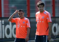 Fussball 1. Bundesliga :  Training beim FC Bayern Muenchen