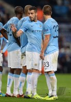 Fussball CHL  Saison 2013/2014: Alvaro Negredo (Manchester City)