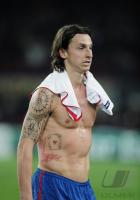 FUSSBALL  International CHL 09/10 : Zlatan Ibrahimovic (FC Barcelona)
