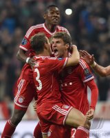 Fussball International CHL Saison 13/14: FC Bayern Muenchen -  Manchester United FC