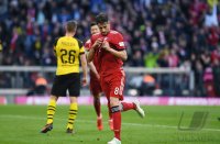 Fussball 1. Bundesliga Saison 18/19: FC Bayern Muenchen - Borussia Dortmund