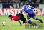 Fussball UCL: Leverkusen - Kiew, Zweikampf