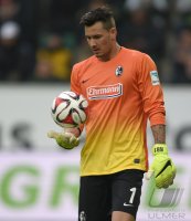 Fussball, 1. Bundesliga  Saison 2014/2015: VfL Wolfsburg - SC Freiburg