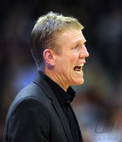 Basketball 1. Bundesliga 2011/2012:  Trainer John Patrick (S. Oliver Baskets Wuerzburg)