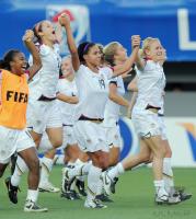 Fussball Frauen FIFA U 20  WM  2008   Finale  Korea DVR - USA