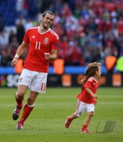 Fussball Europameisterschaft Achtelfinale 2016: Wales - Nordirland