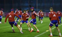 Fussball 1. Bundesliga Saison 14/15: TrainingFC Bayern Muenchen
