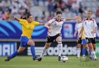 Fussball Frauen FIFA U 20  WM  2008   Viertelfinale  Brasilien - Deutschland