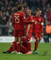 Fussball CHL 15/16 Halbfinale: FC Bayern Muenchen - Atletico Madrid