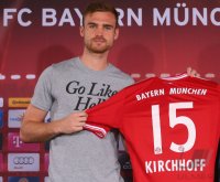 FUSSBALL 1. Bundesliga 2013/2014: FC Bayern Muenchen stellt Jan Kirchhoff  vor